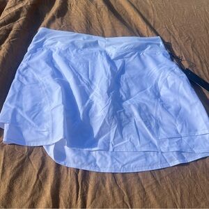 NWT Kyodan White Mini Tennis Skort size Medium